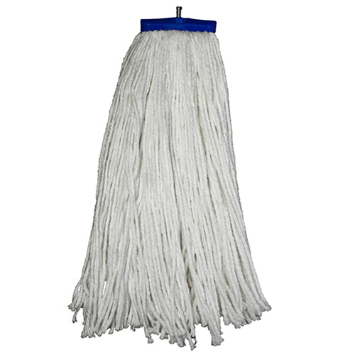 Impact® ValueMax™ Screw-Type Cut-End Rayon Wet Mop Head, 24 oz, White, 12/Case (IMP40124)