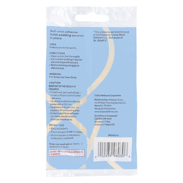 Foster & Thrive™ Protective Pad One Size Fits Most Adhesive Backing Foot (1245008_PK)