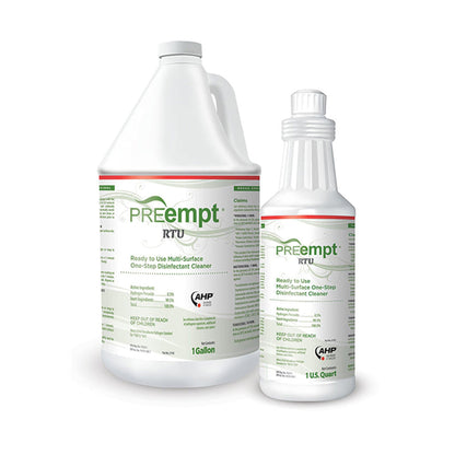 PREempt® RTU Surface Disinfectant Cleaner Peroxide Based Manual Pour Liquid 1 gal. Jug Scented NonSterile (1028012_EA)