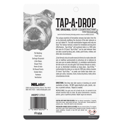 Tough Stuff® Tap-A-Drop Rack Card, Citrus, 1/2 oz, 12/Case (HOS403PET-CS)