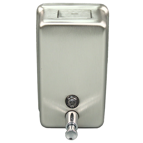 Impact® Vertical Stainless Steel Soap Dispenser, 40 oz, 24/Case (IMP4040CT)