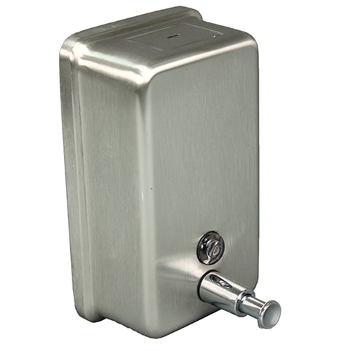 Impact® Vertical Stainless Steel Soap Dispenser, 40 oz, 24/Case (IMP4040CT)