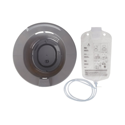 McKesson Sitz Bath Round Graphite Plastic 2000 mL Bag Graduated, 500 mL Increments up to 2000 mL (1028137_CS)