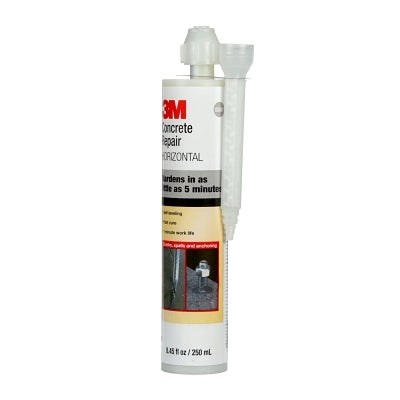 3M 600 Self-Leveling Concrete Repair, 8.4 oz Cartridge, Black/Yellow (405-021200-96596)