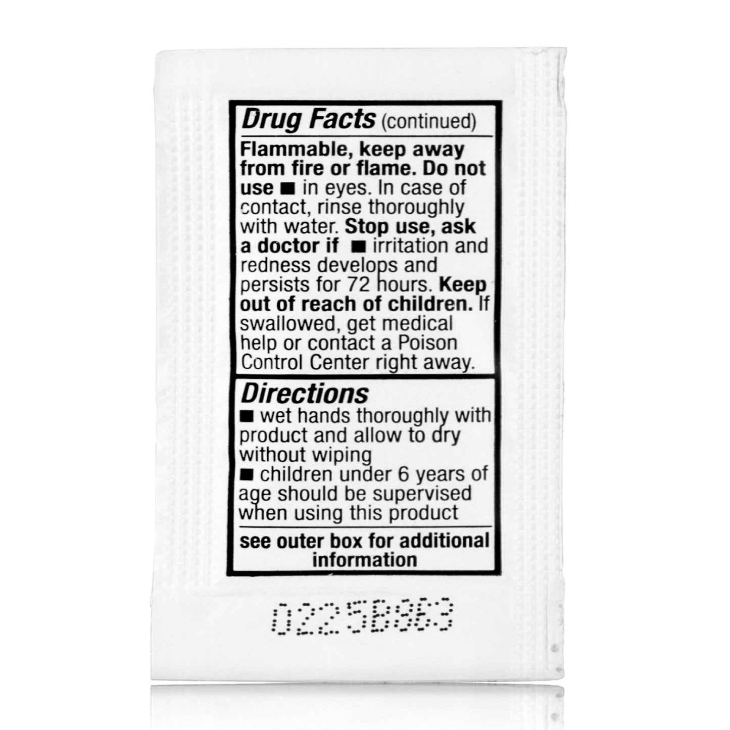 McKesson Hand Sanitizer with Aloe 0.9 Gram Ethyl Alcohol Gel Individual Packet (1111746_CS)