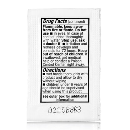 McKesson Hand Sanitizer with Aloe 0.9 Gram Ethyl Alcohol Gel Individual Packet (1111746_CS)