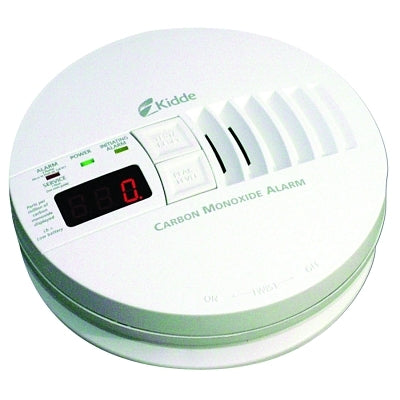 Kidde Safety Carbon Monoxide Alarms w/ Digital Display, Carbon Monoxide, Electrochemical (408-21006407)