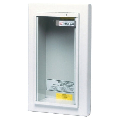 Kidde Safety Extinguisher Cabinets, Semi-Recessed, Steel, Tan, 5 lb (408-468044)