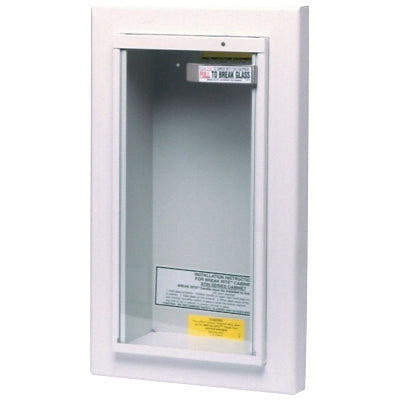 Kidde Safety Extinguisher Cabinets, Semi-Recessed, steel, Tan, 10 lb (408-468045)