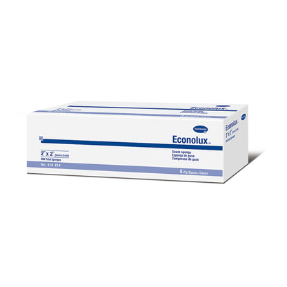 Econolux® Gauze Sponge 2 X 2 Inch 8-Ply NonSterile 200 per Pack (575852_BX)