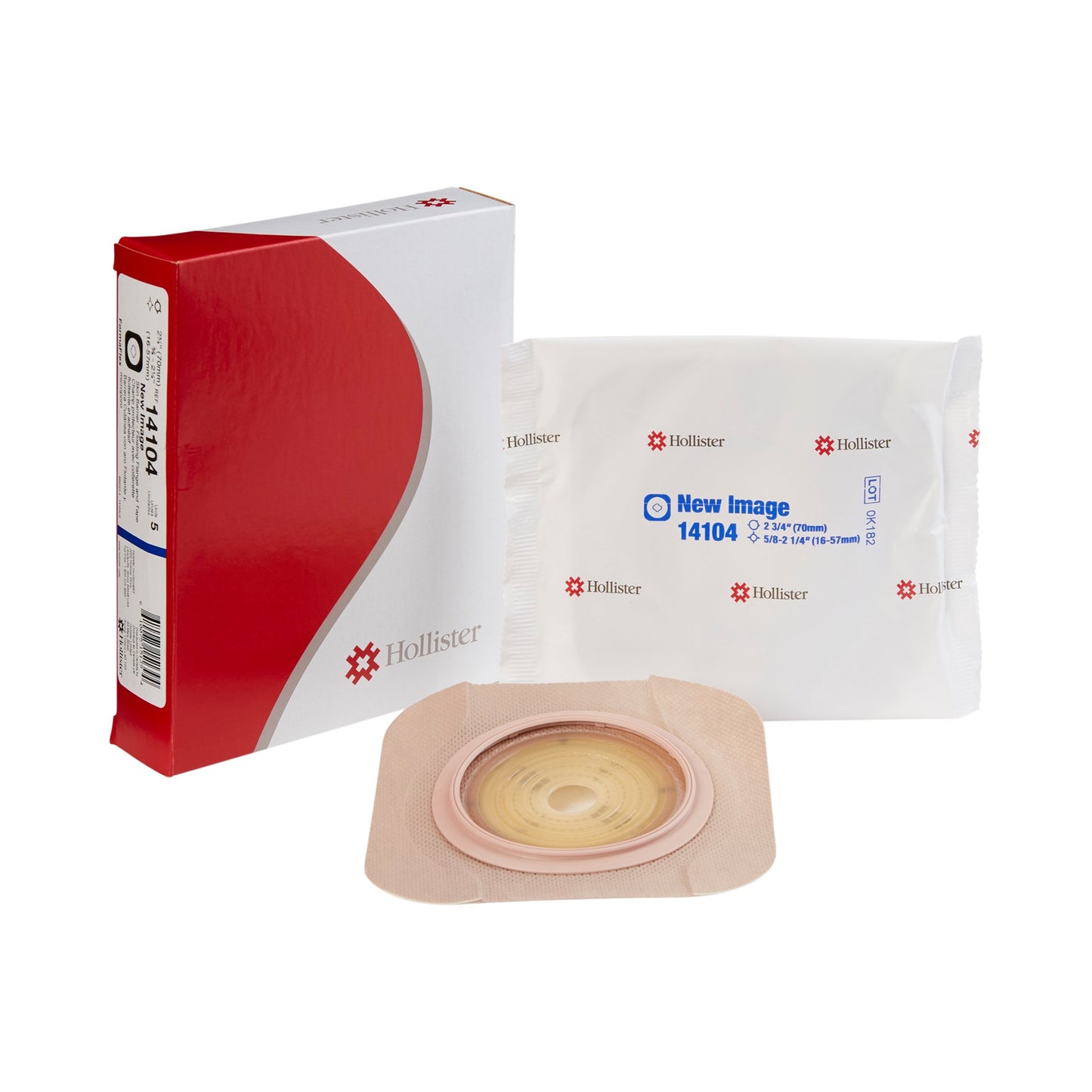 New Image™ FormaFlex Ostomy Barrier Moldable, Extended Wear Adhesive Tape 70 mm Flange Blue Code System Up to 2-1/4 Inch Opening (766175_BX)