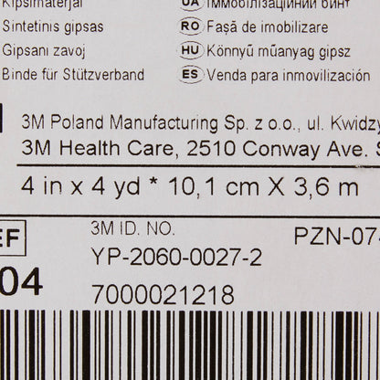 3M™ Scotchcast™ Plus Cast Tape 4 Inch X 12 Foot Fiberglass / Resin White (979844_RL)