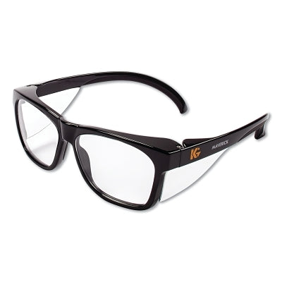 Kimberly-Clark KleenGuard™ Maverick™ Safety Glasses, Clear Anti-Fog/Scratch Lens, Black Frame (412-49309)