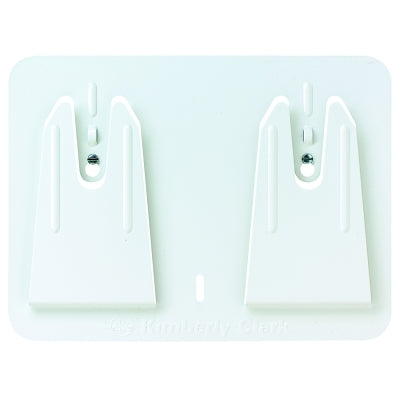 Kimberly-Clark Access Wall Mount Wiper Dispensers, Wall, Steel, White (993-73900)