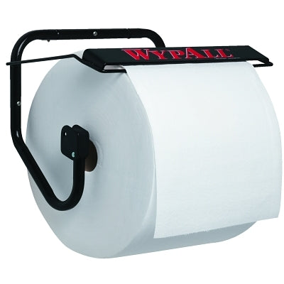 Kimberly-Clark WypAll® Jumbo Wiper Dispenser, Wall, Metal, Black (993-80579)