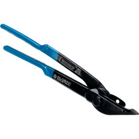 Global Industrial Heavy Duty Cutter For 3/4"-1-1/4"W Steel Strapping, Black/Blue (WB412411)