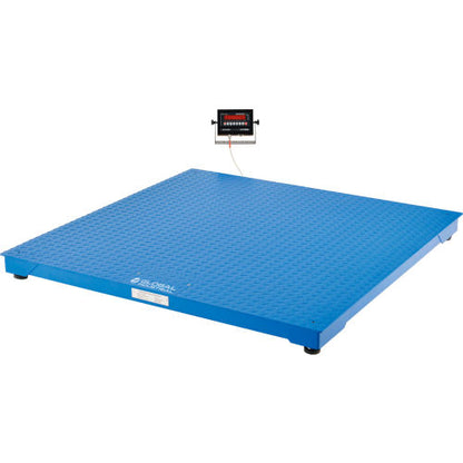 Global Industrial NTEP Pallet Scale With LED Indicator, 5'x5', 10,000 lb x 2 lb (WB412557)