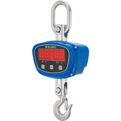Global Industrial LED Digital Crane Scale w/ Remote, 3,000 lb x 1 lb (WB412649)