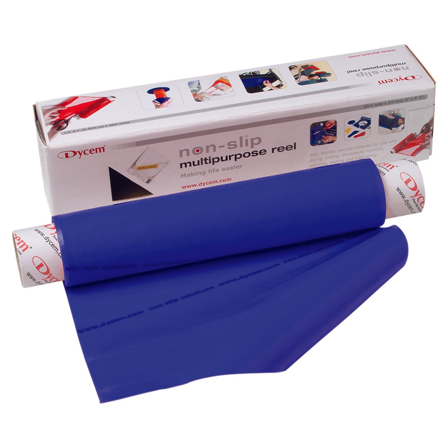 Dycem® Non-Slip Matting 8 Inch X 6-1/2 Foot (764573_RL)