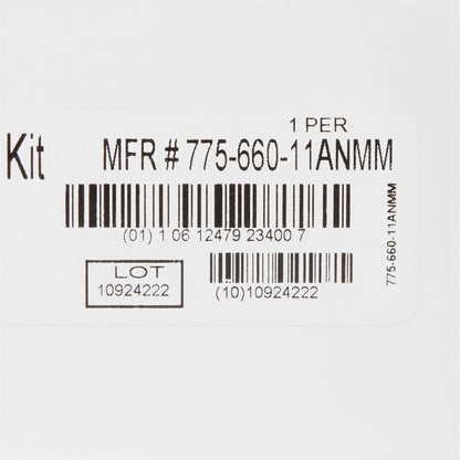 McKesson Brand Reusable Aneroid / Stethoscope Set 23 to 33 cm Adult Cuff Single Head General Exam Stethoscope Pocket Aneroid (1067632_CS)