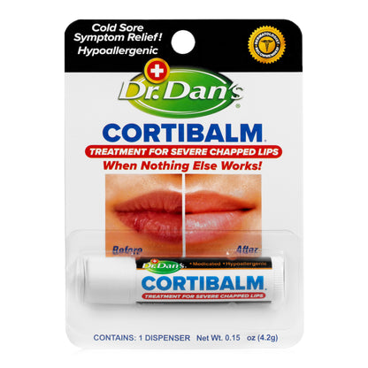 Dr. Dan's CortiBalm™ Lip Balm 0.14 oz. Tube (518890_EA)