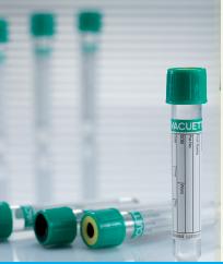 VACUETTE® Venous Blood Collection Tube Lithium Heparin / Separator Gel Additive 3.5 mL Pull Cap Polyethylene Terephthalate (PET) Tube (504889_CS)