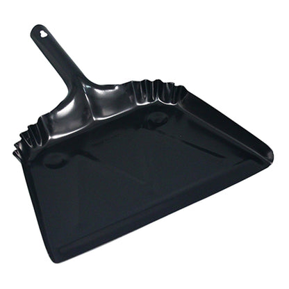 Impact® Metal Handheld Dustpan, Black, 12 Inch, 12/Case (IMP4212CT)