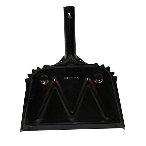 Impact® Metal Handheld Dustpan, Black, 12 Inch, 12/Case (IMP4212CT)