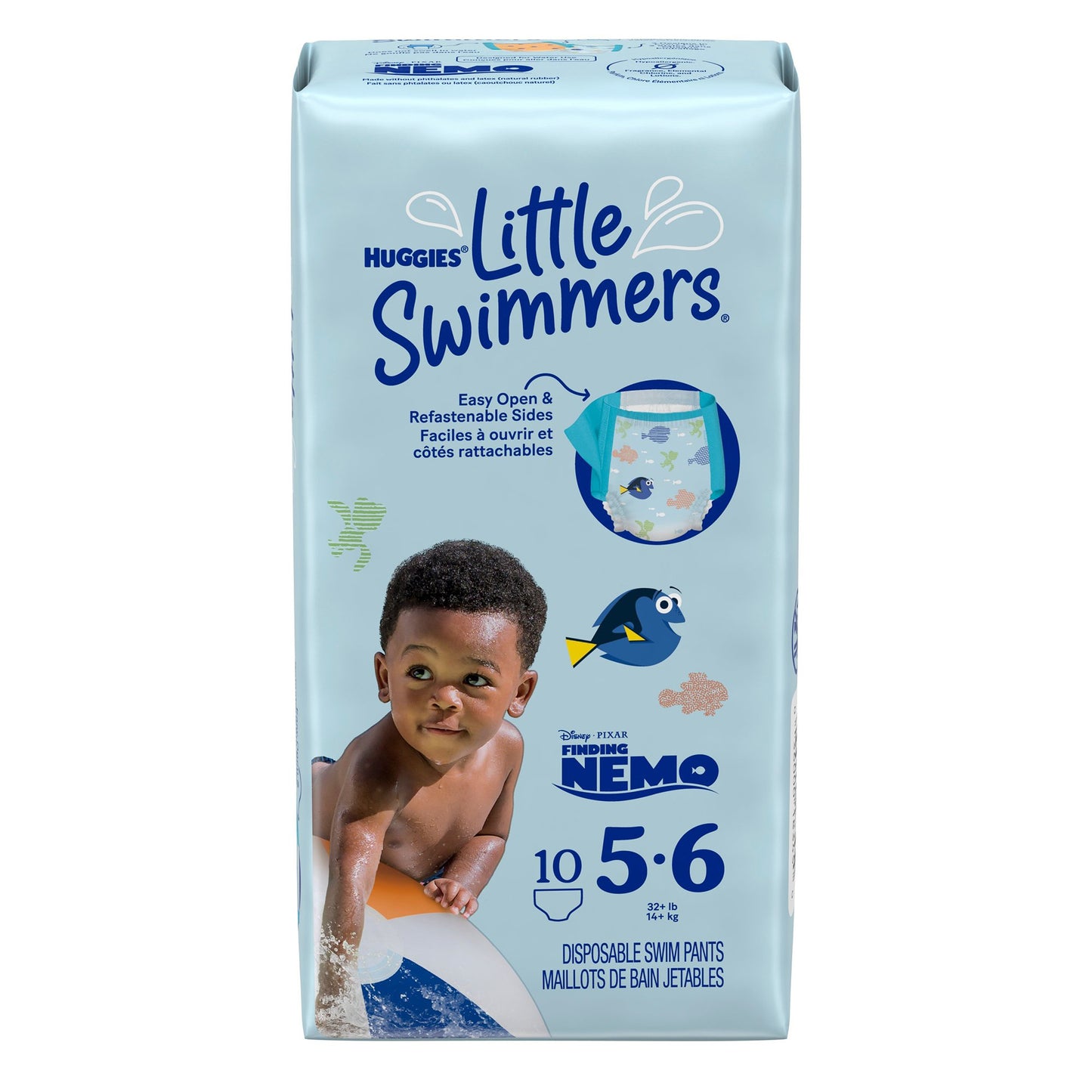 Huggies® Little Swimmers® Unisex Baby Swim Diaper Size 5 to 6 Disposable Heavy Absorbency (812722_PK)