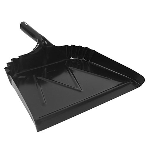 Impact® Metal Handheld Dustpan, Black, 16 Inch, 12/Case (IMP4216)