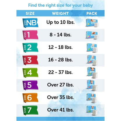Comfees® Unisex Baby Diaper Size 4 Disposable Moderate Absorbency (993246_CS)