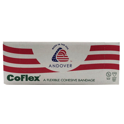 CoFlex® NL Cohesive Bandage 2 Inch X 5 Yard Self-Adherent Closure Neon Pink / Blue / Purple / Light Blue / Neon Green / Red NonSterile 12 lbs. Tensile Strength (908460_CS)