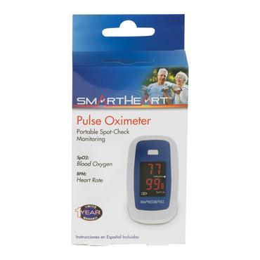 SmartHeart™ Fingertip Pulse Oximeter Adult (1218872_EA)