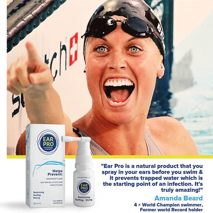 Ear Pro® Ear Waterproof Spray 20 mL Liquid Medical Grade Mineral Oil / High Grade Organic Oregano Oil (1214046_EA)