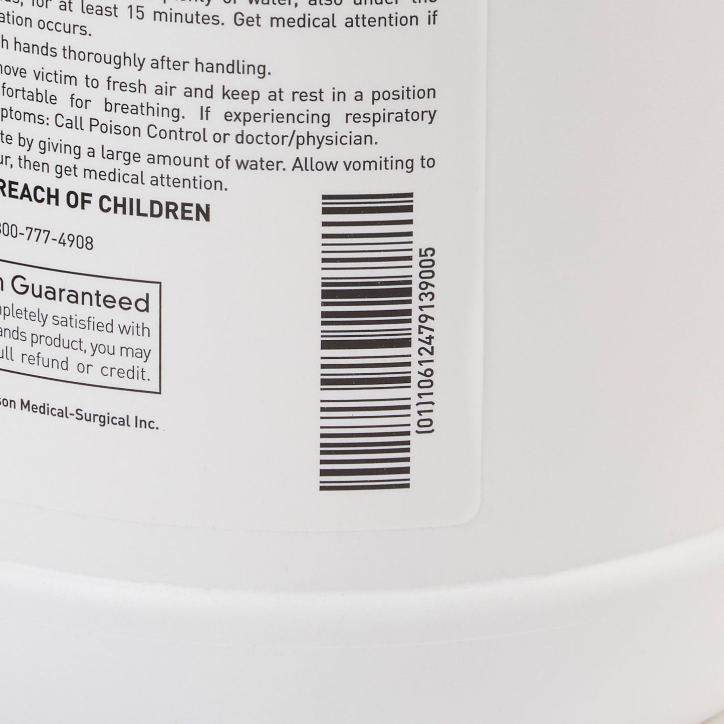 McKesson Multi-Enzymatic Instrument Detergent Liquid 1 gal. Jug Fresh Mint Scent (484478_CS)