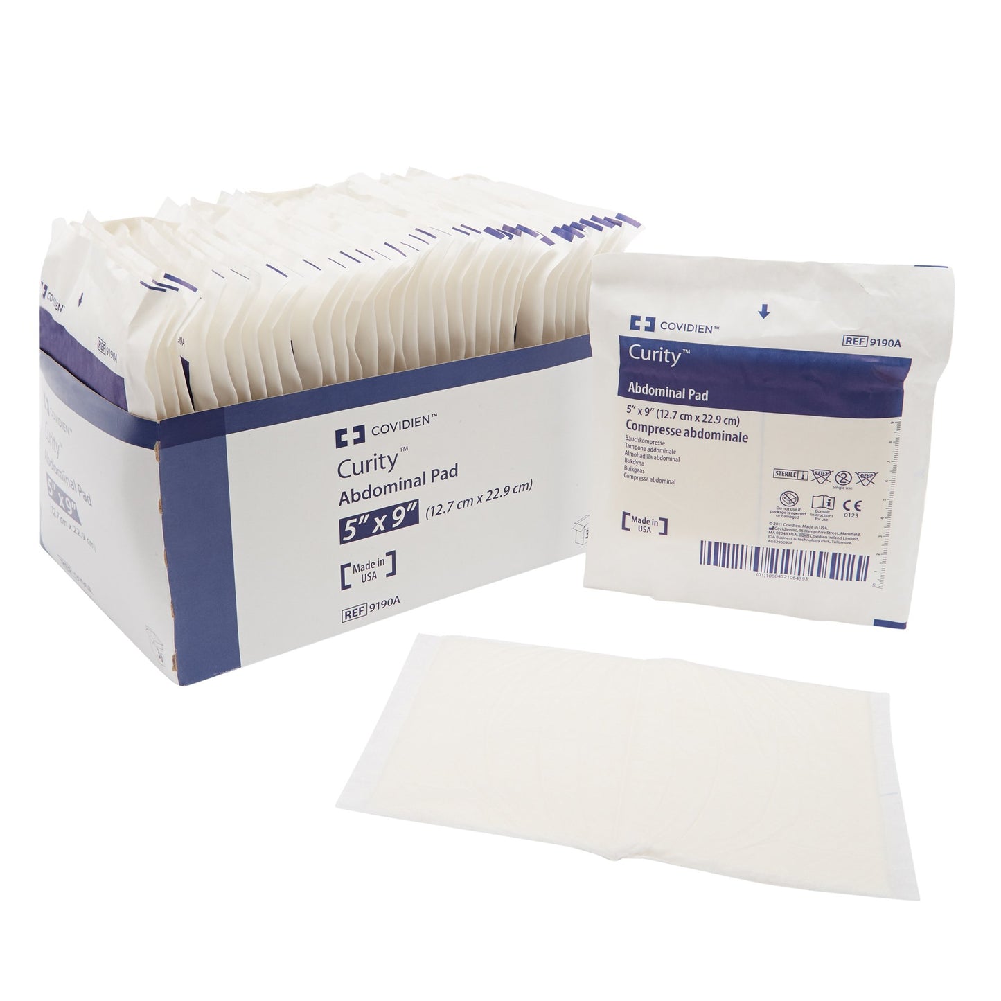 Curity™ Abdominal Pad 5 X 9 Inch Sterile 1 per Pack (566398_EA)