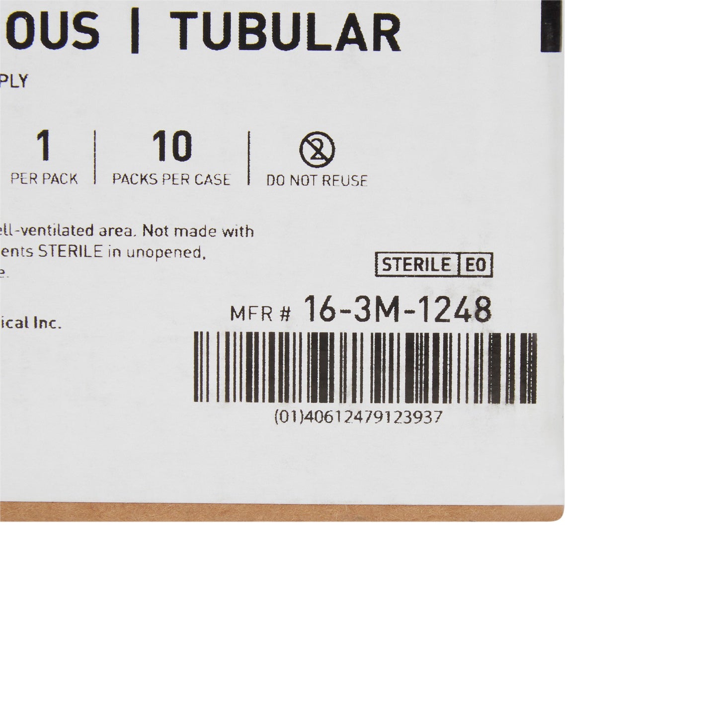 McKesson Surgical Stockinette Impervious / Tubular 12 W X 48 L Inch Sterile (460834_CS)