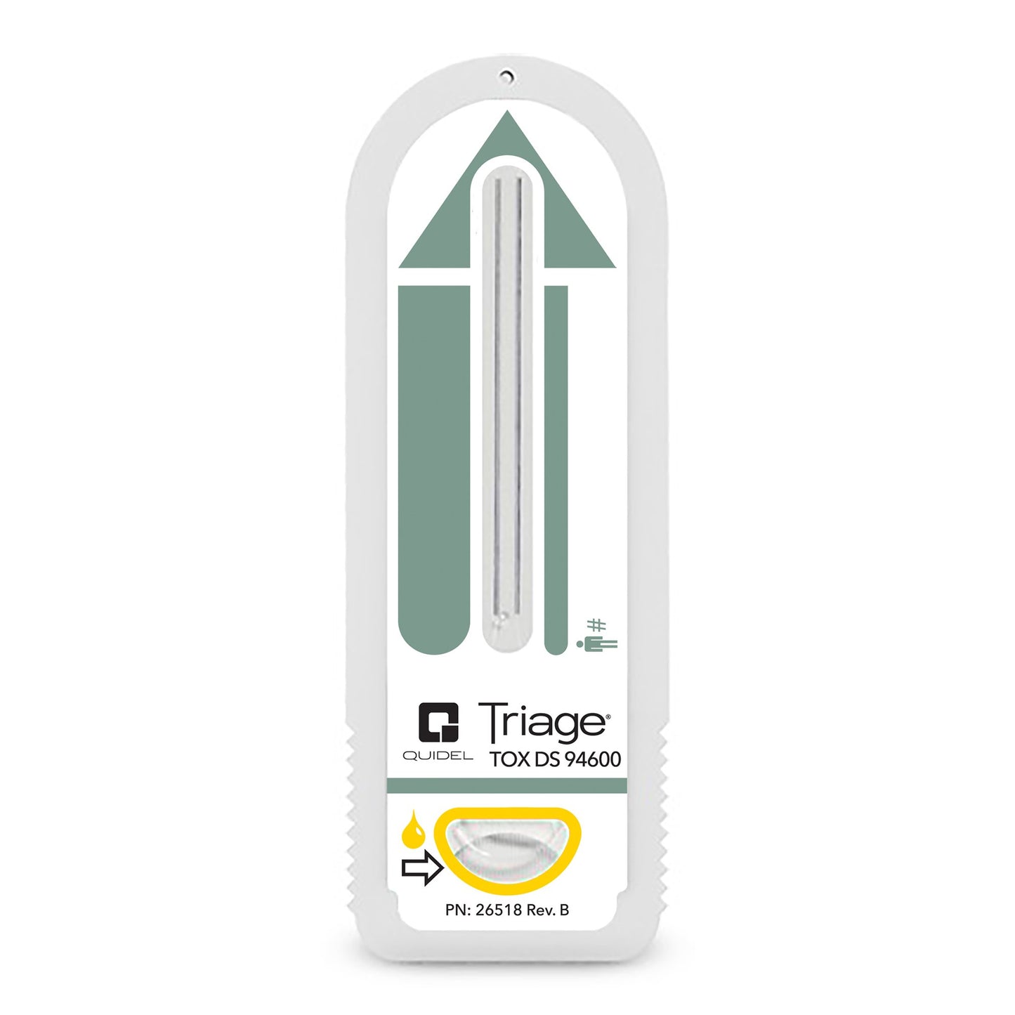 Triage® TOX Drug Screen Drugs of Abuse Test Kit AMP, BAR, BZO, COC, mAMP/MET, MTD, OPI, THC, TCA 25 Tests CLIA Non-Waived (1142810_BX)