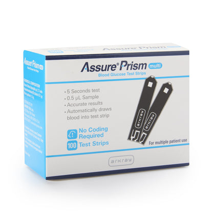 Assure® Blood Glucose Test Strips 100 Strips per Pack (942354_CS)