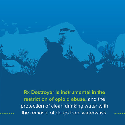 Rx Destroyer™ All-Purpose PRO Series Drug Disposal System 23 lbs. Carton Weight (1019700_CS)