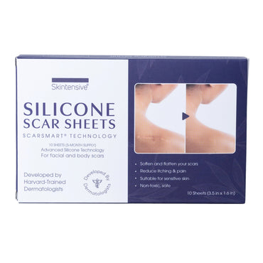 Skintensive® Silicone Skin Strip 1.6 X 3.5 Inch Rectangle NonSterile (1267994_CS)