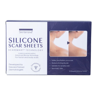 Skintensive® Silicone Skin Strip 1.6 X 3.5 Inch Rectangle NonSterile (1267994_CS)