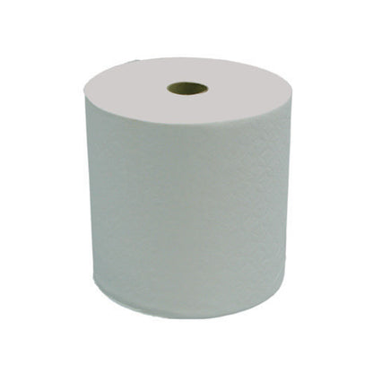 Southern Soft® Hard Roll Towels, White, 350', Roll, Case of 12 (HOS43335)