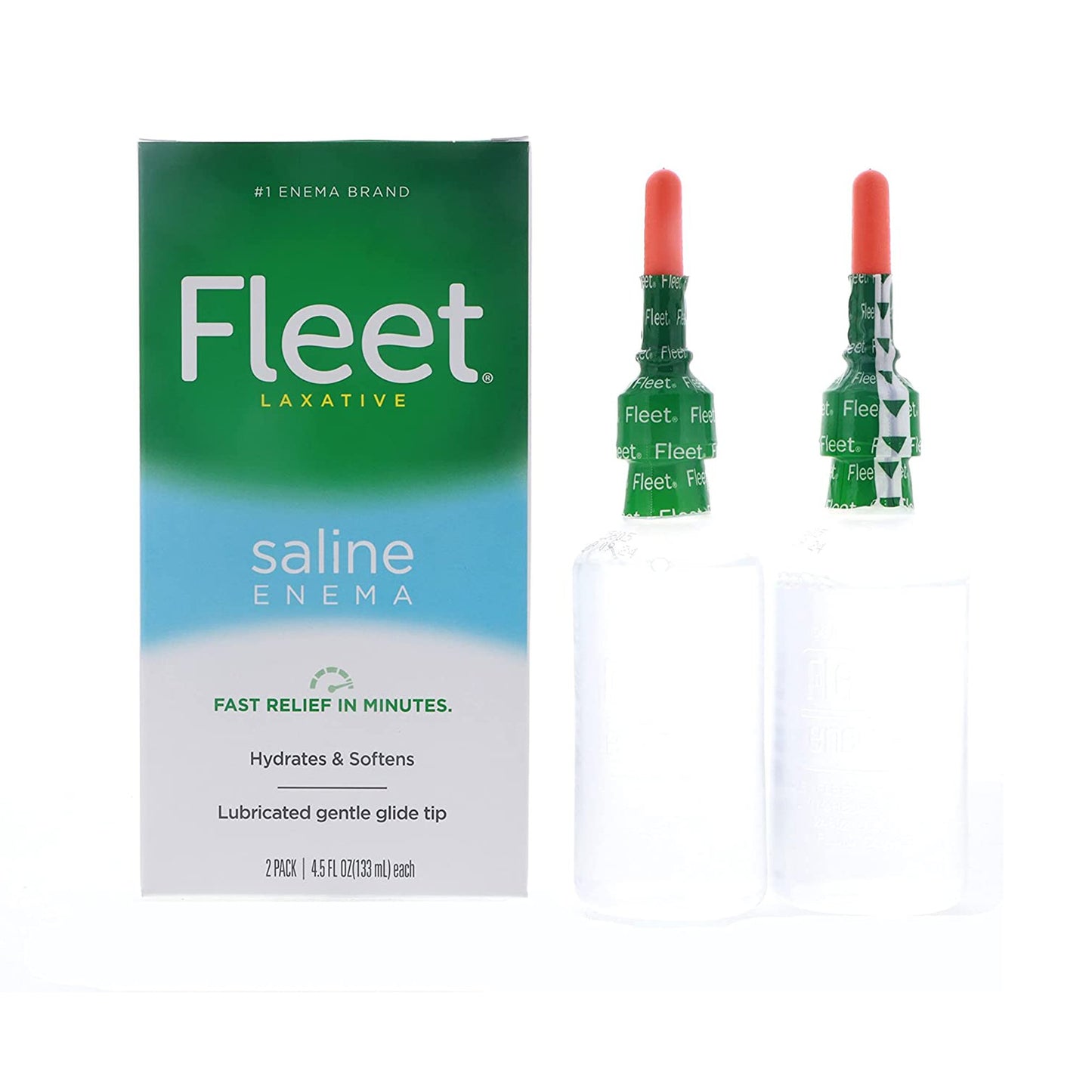 Fleet® Enema 4.5 oz. 19 Gram - 7 Gram Strength Monobasic Sodium Phosphate / Dibasic Sodium Phosphate (830838_BX)