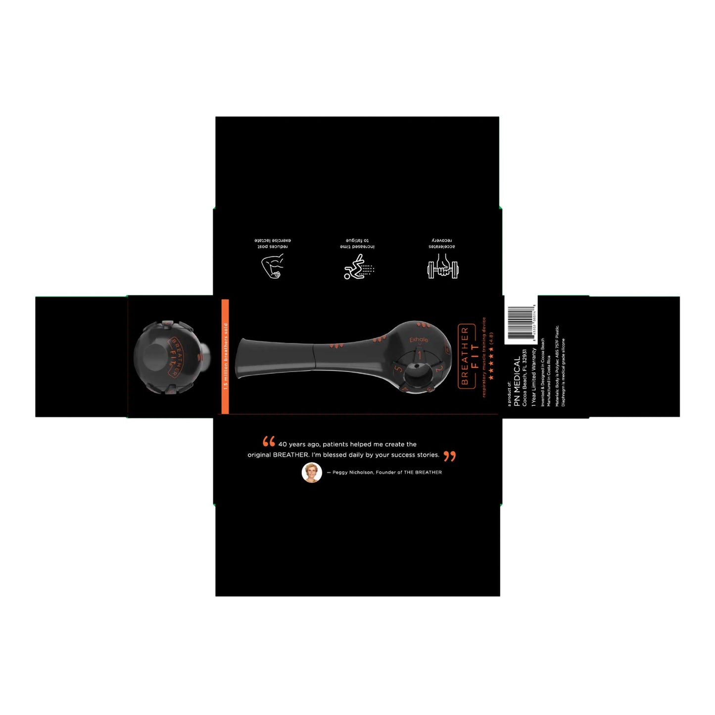 Breather Fit™ Respiratory Therapy System Adult (1228423_EA)