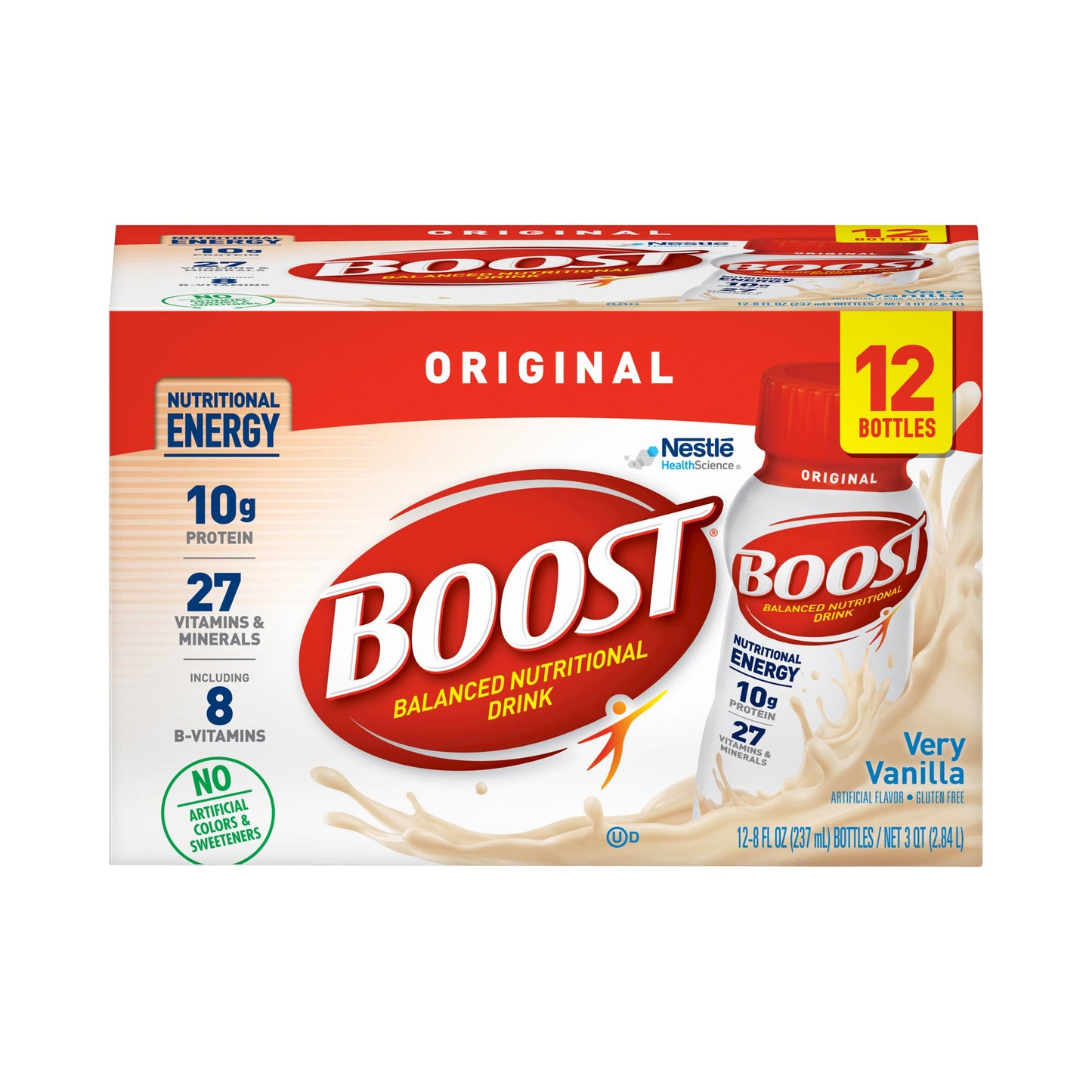 Boost® Original Oral Supplement Very Vanilla Flavor Liquid 8 oz. Bottle (1129434_PK)
