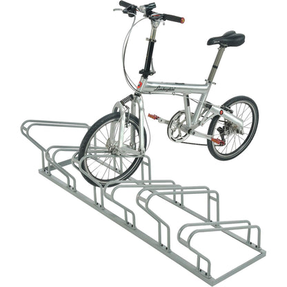 Global Industrial Low Profile Bike Rack, 6-Bike Storage (WB436501)