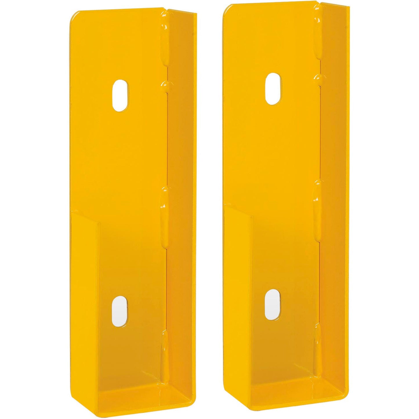 Global Industrial Steel Lift Out Style Bracket Kit, Pair, Yellow (WB436733)