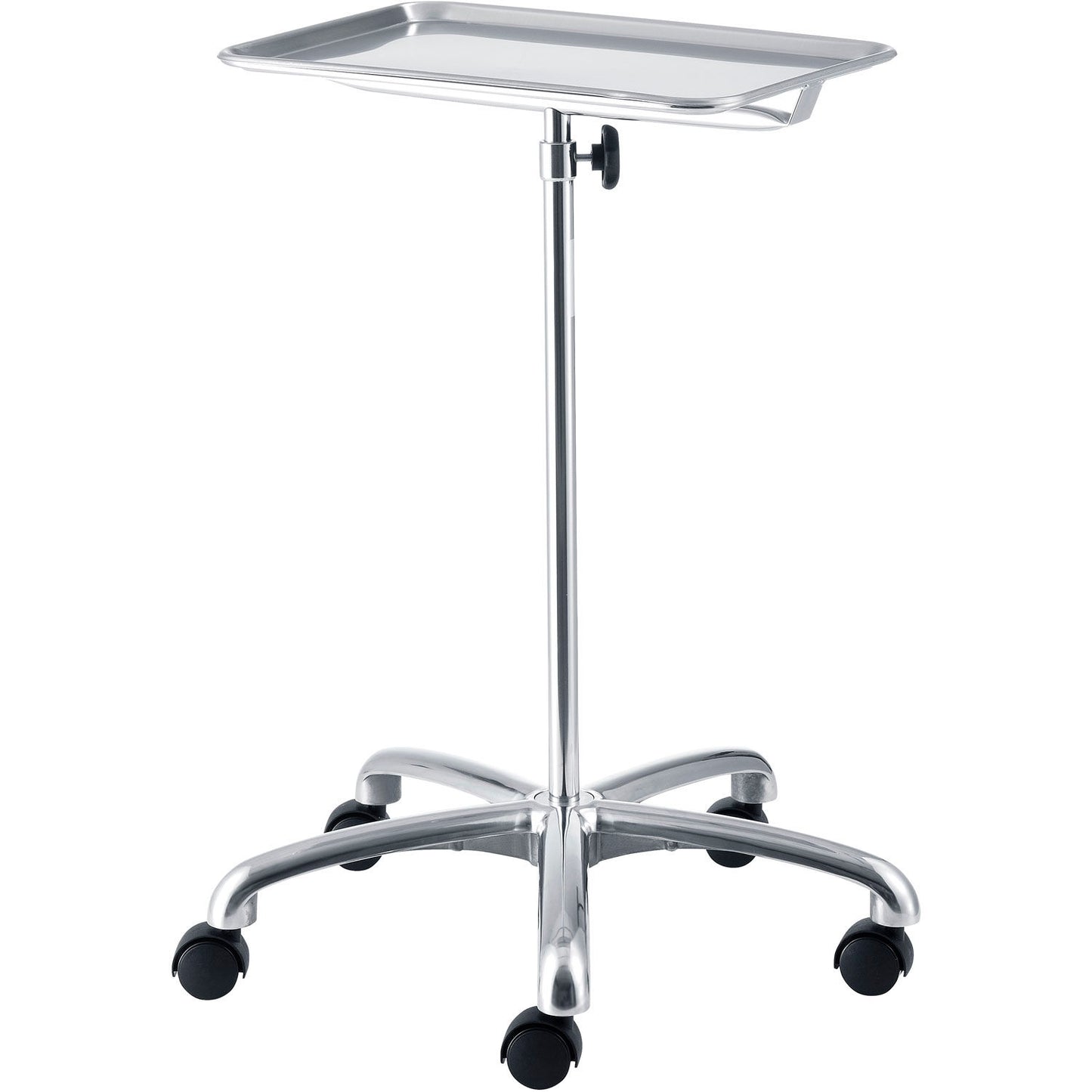Global Industrial Mayo Instrument Stand With 5-Leg Caster Base (WB436948)