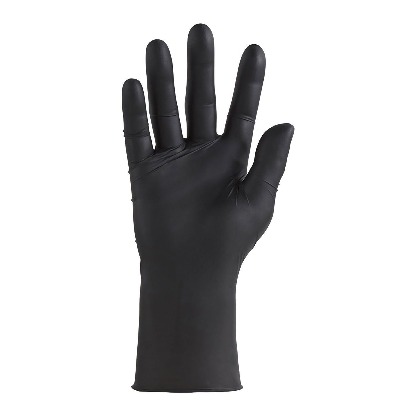 CareStock™ Exam Glove Medium NonSterile Nitrile Standard Cuff Length Fully Textured Black Not Rated (1230893_BX)